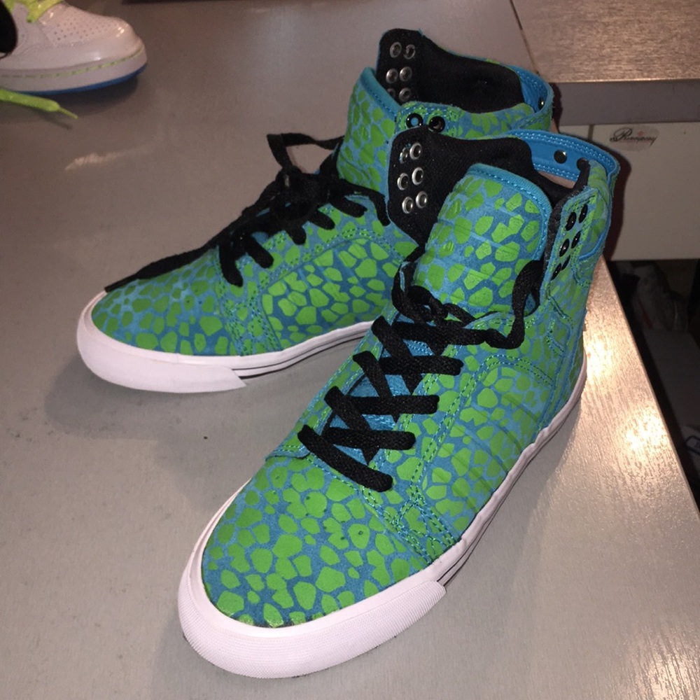 Supra 7.5 printed high tops